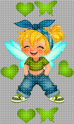 Keychain sticker-Y 2009